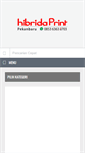 Mobile Screenshot of hibridaprint.com